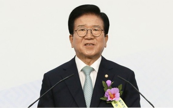 韓國國會主席朴炳錫。（圖源：Yonhap）