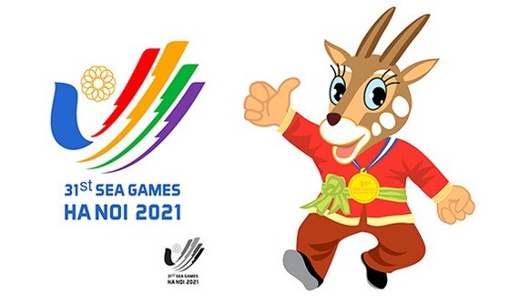 圖為第三十一屆東運會會徽及吉祥物。（圖源：體育總局）