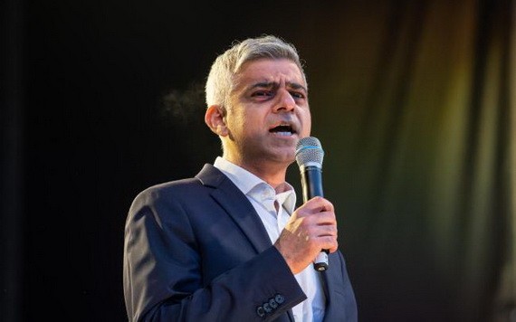 英國倫敦市長薩迪克‧汗。（圖源：互聯網）