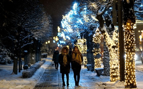 德國不萊梅聖誕裝飾美輪美奐。（圖源：Getty Images）