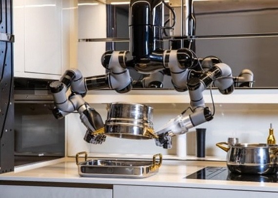 機械人廚房可細緻重現人手動作。（圖源：互聯網）