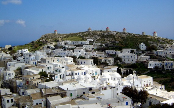 圖為希臘阿莫爾戈斯島一瞥。（圖源：互聯網）