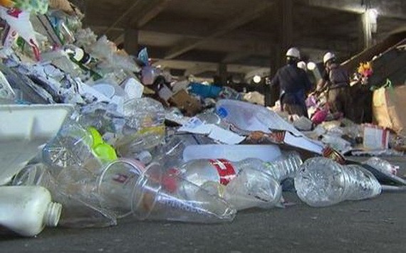 塑料廢棄物。（圖源：互聯網）