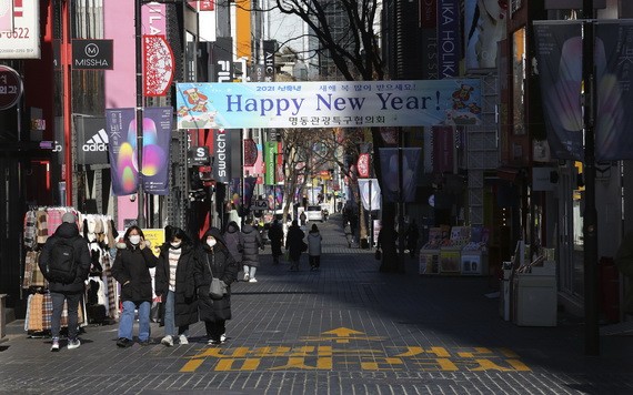 韓國2020年總人口首度減少。（示意圖源：AP）