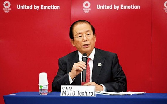 東京奧組委首席執行官武藤敏郎。（圖源：互聯網）