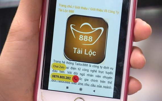 騙局透過 tailoc888手機應用程式引誘用戶下載安裝後行騙。（圖源：田升）
