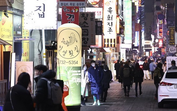 圖為韓國首爾街頭。（圖源：韓聯社）