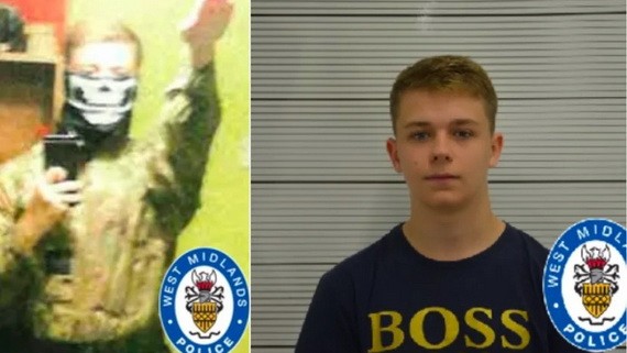 英國最年輕恐怖份子保羅·鄧利維（Paul Dunleavy）。（圖源：West Midlands Police）