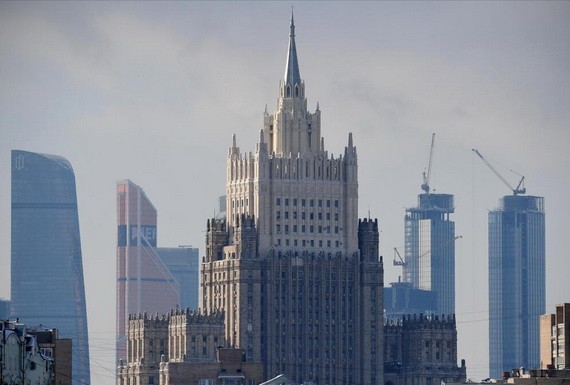 俄羅斯外交部大樓。（圖源：互聯網）