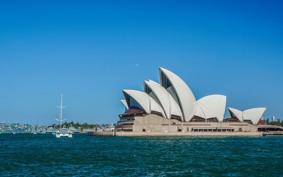 澳洲悉尼港一瞥。（圖源：互聯網）