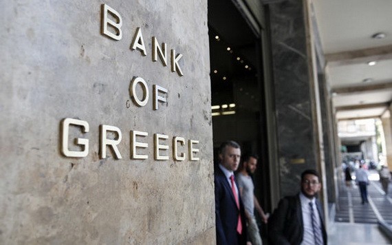 希臘中央銀行。（圖源：互聯網）