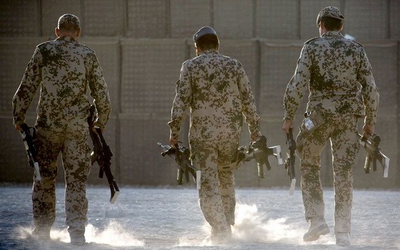 駐阿富汗德軍士兵。 （圖源：DPA）