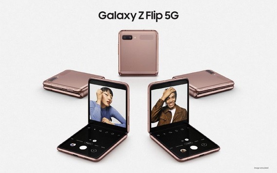 Galaxy Z Flip 5G。（圖源：互聯網）