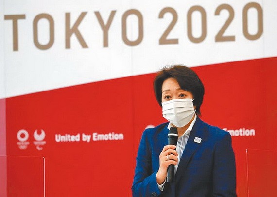 東京奧運組委會主席橋本聖子表示，東京奧運入場觀眾人數的上限定為1萬人。（圖源：路透社）