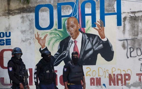 莫伊茲遭暗殺後，海地全國進入戒嚴狀態。（圖源：互聯網）