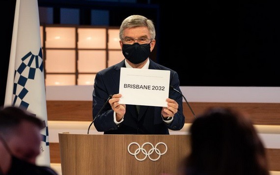 7月21日，國際奧委會主席赫宣佈布里斯班獲得2032年夏季奧運會舉辦權。（圖源：IOC）