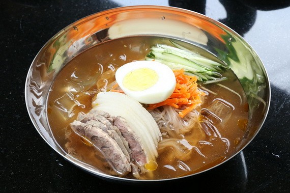 韓式牛骨冷湯麵