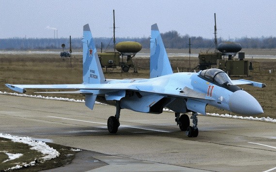 俄羅斯東部戰區的蘇-35戰機。（圖源：俄羅斯國防部）