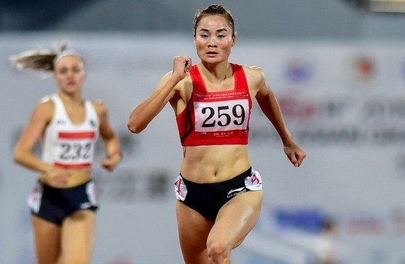 郭氏蘭最佳成績是進入田徑女子 400 米跨欄半決賽。（圖源： 互聯網）