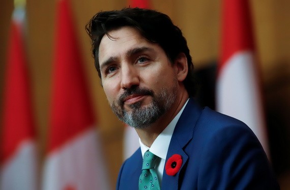 加拿大總理特魯多。（圖源：路透社）