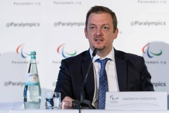 國際殘奧會(IPC)主席帕森斯。（圖源：互聯網）