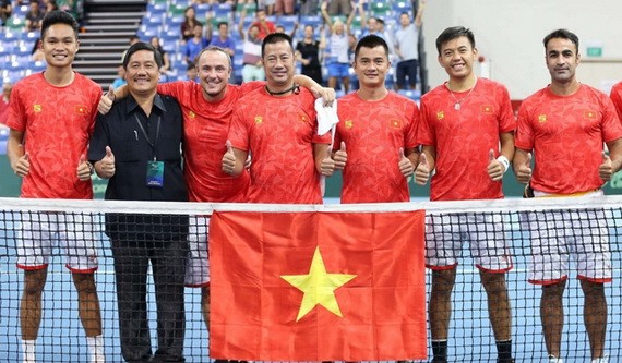 越南網球隊。（圖源：互聯網）