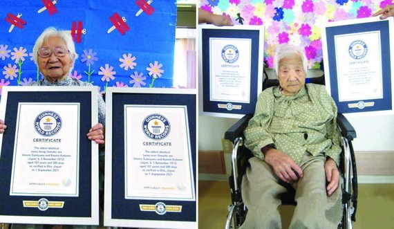 107 歲姐妹刷新全球最長壽雙胞胎紀錄