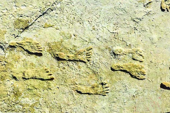 白沙國家公園發現北美洲最古老人類腳印。（圖源：互聯網）
