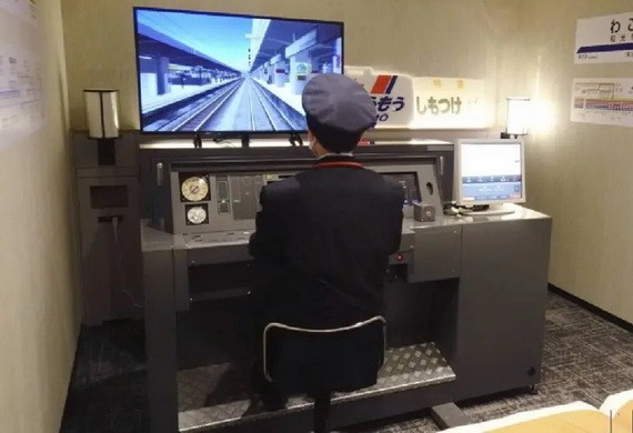 日本一酒店推出模擬鐵路駕駛一日遊客房