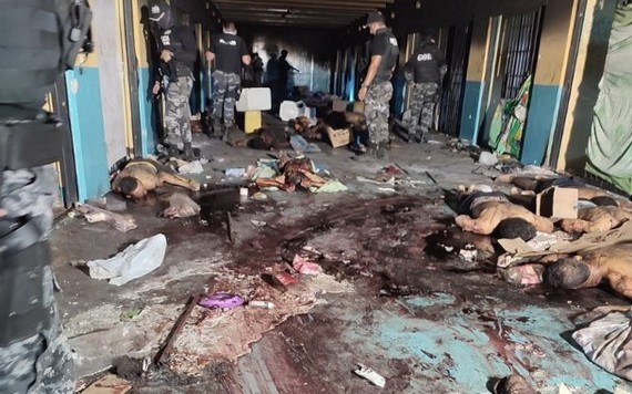 厄瓜多爾瓜亞斯省瓜亞基爾的監獄發生嚴重衝突。（圖源：互聯網）
