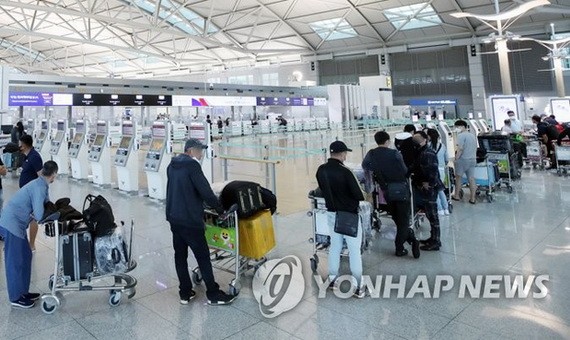 韓國內航空旅客運輸量連續４個月呈降勢