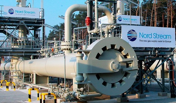 “北溪-2”天然氣管道專案運營公司18日發表聲明說，“北溪-2”第一條支線的注氣工作已經完成。（圖源：互聯網） 