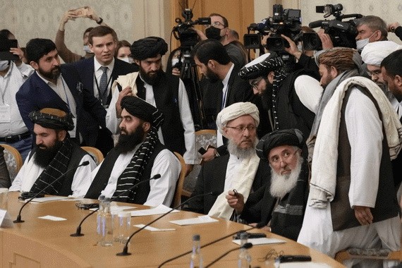 阿富汗高級代表參加阿富汗問題莫斯科會談。（圖源：塔斯社）