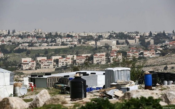 以色列土地管理局24日宣佈，在約旦河西岸興建1355套定居點住房項目開始招標。（圖源：互聯網）