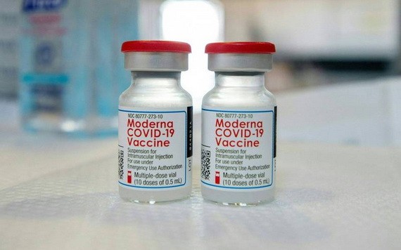 莫德納新冠疫苗。（圖源: AFP）