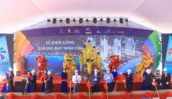 寧儲帆船灣國際五星級海濱度假娛樂組合正式動工，為寧順省旅遊業創造發展動力。