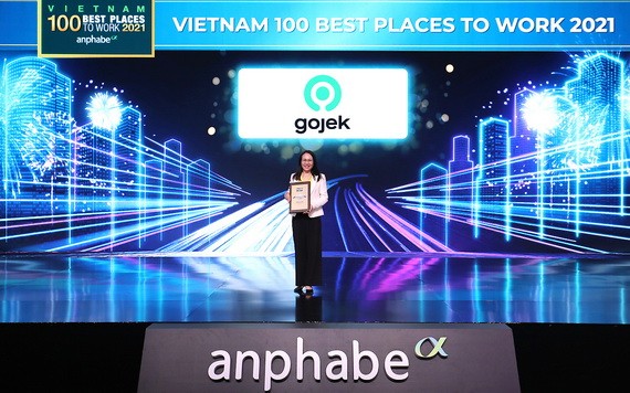 越南Gojek網約客運公司首次獲Anphabe公司評選為“越南百大最佳職場”及“10大資訊技術、軟件&應用和電子商務”之一。