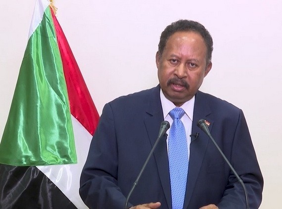 蘇丹過渡政府總理哈姆杜克２日宣佈辭職。（圖：互聯網）