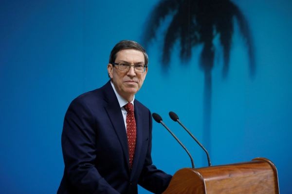 羅德里格斯當天在古巴首都哈瓦那舉行的記者會上說，美國持續數十年的貿易禁運已經給古巴造成1540億美元經濟損失。（圖：路透社）