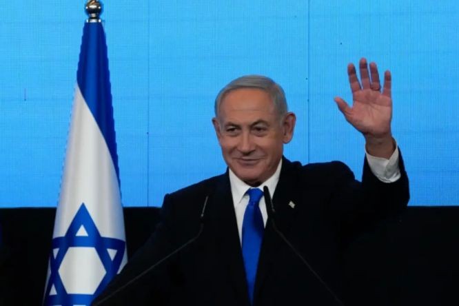 以色列前總理內塔尼亞胡將組建新政府。（圖：AP）
