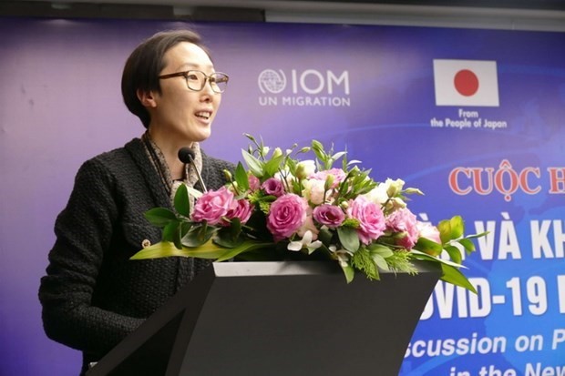 國際移民組織駐越南首席代表Park Mi-hyung女士。（圖：IOM）