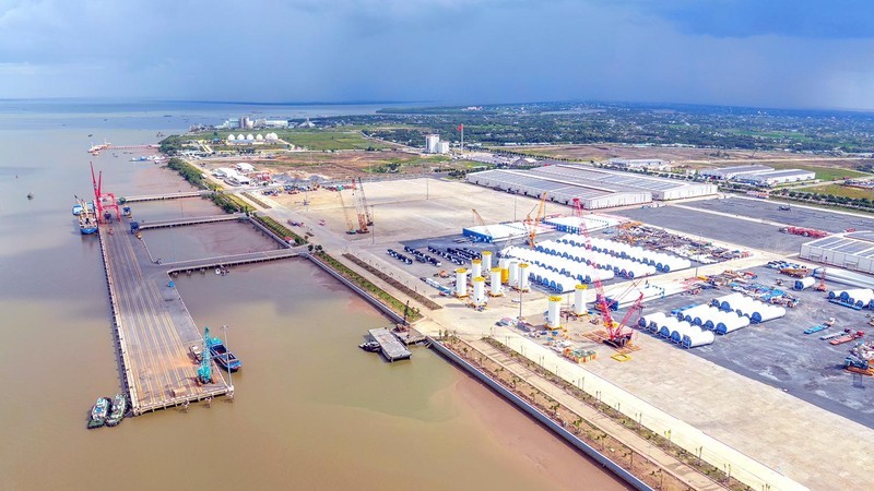 隆安省國際港是吸引物流企業到該省投資發展的槓桿。
