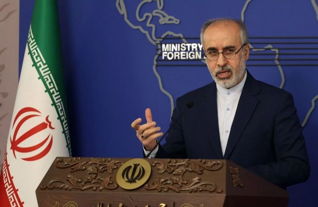 伊朗外交部發言人卡納尼。（圖：AFP）
