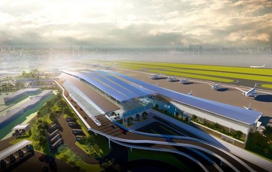 新山一國際航空港T3航站樓配景圖。（圖：ACV）