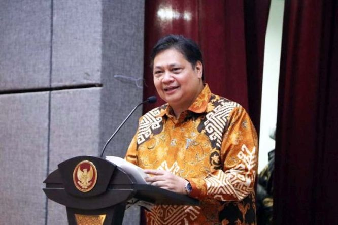 印尼经济统筹部长艾尔朗加。（图：Getty Images）