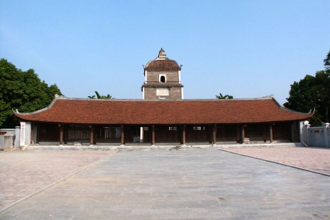 北宁省法云寺（桑寺）是越南最古老寺庙。