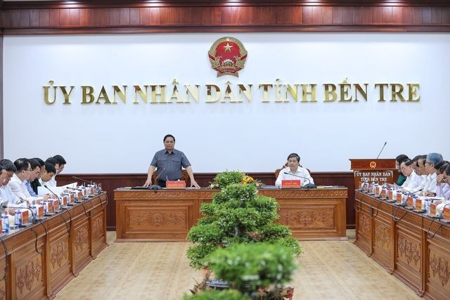政府总理范明政与槟椥省领导举行会议。