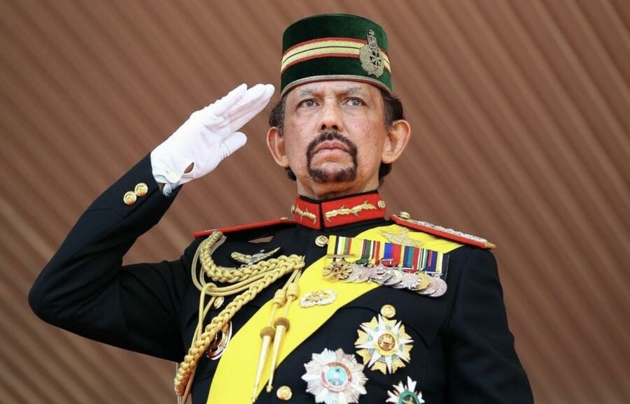 汶莱达鲁萨兰国国王哈吉‧哈桑纳尔‧博尔基亚。（图：Getty Images）