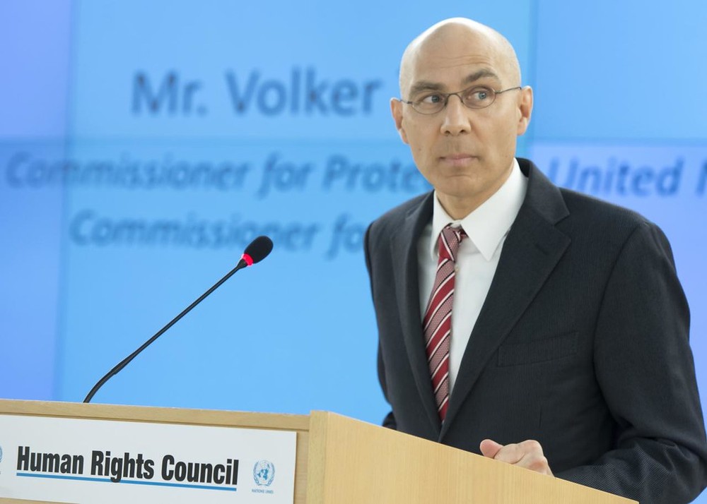 联合国人权事务高级专员图尔克。（图：Getty Images）