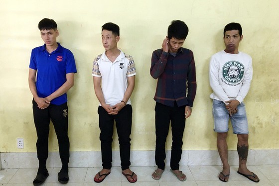 被起诉的4名窃贼团伙。（图：警方提供）